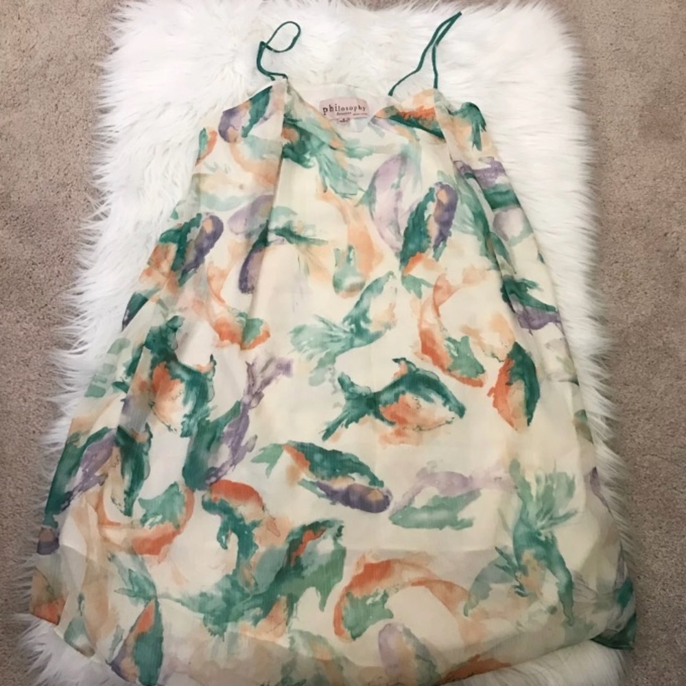 ‼️1HR SALE‼️ Philosophy Shift white Shift dress